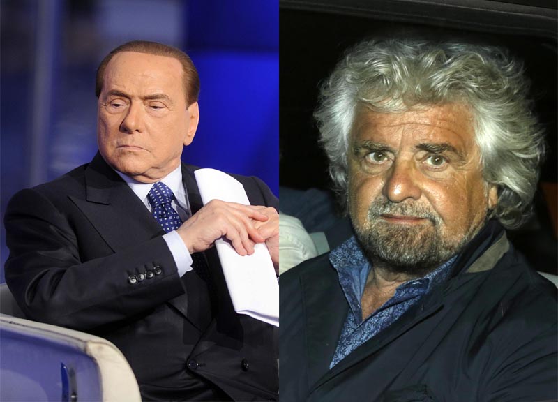 Renzi, Silvio e Beppe: il gioco delle tre carte Renzi, Silvio e Beppe: il gioco delle tre carte