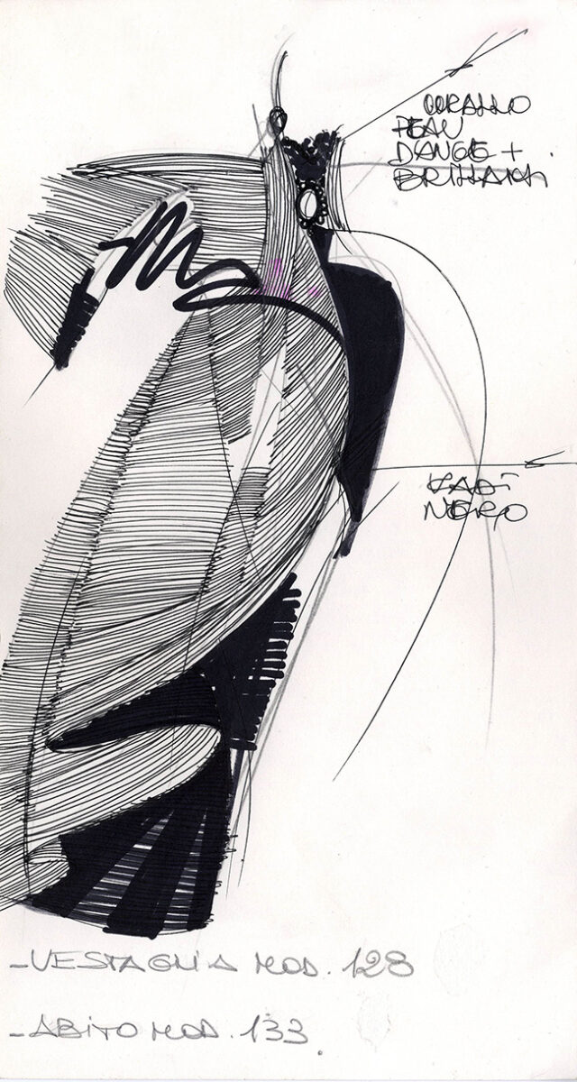 Gianfranco Ferré e la moda, un racconto nei disegni. La mostra Gianfranco Ferré e la moda, un racconto nei disegni. La mostra