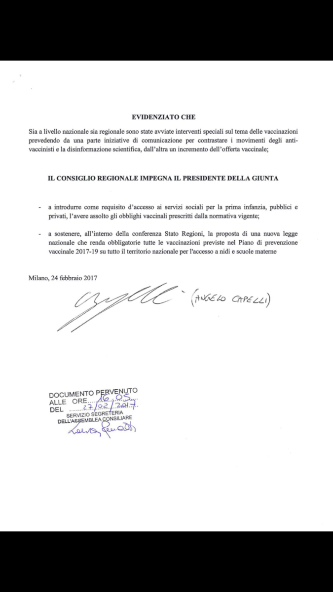 Vaccini, il Municipio 5 “vuole essere parte attiva nel dibattito” Vaccini, il Municipio 5 “vuole essere parte attiva nel dibattito”