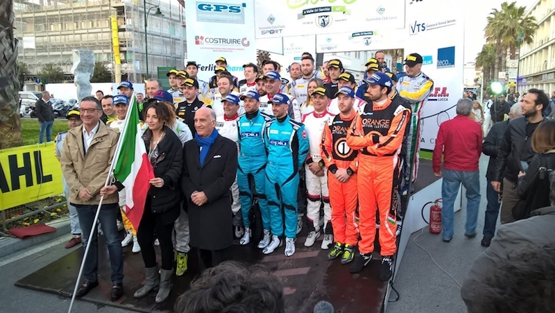 Rally del Ciocco, dopo la prima PS in testa la Ford Fiesta R5 di Campedelli Rally del Ciocco, dopo la prima PS in testa la Ford Fiesta R5 di Campedelli