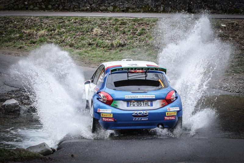 Rally del Ciocco la prima Tappa è di Andreucci e Peugeot Rally del Ciocco la prima Tappa è di Andreucci e Peugeot