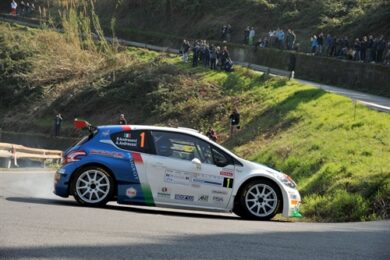 Rally del Ciocco. Miglior tempo di Andreucci su “Massa Sassorosso 1”