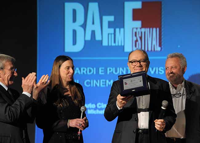 Carlo Verdone Premio Platinum all’eccellenza cinematografica