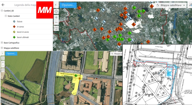 MM SpA : La città che non si vede ora c’è con il sistema Web GIS MM SpA : La città che non si vede ora c’è con il sistema Web GIS