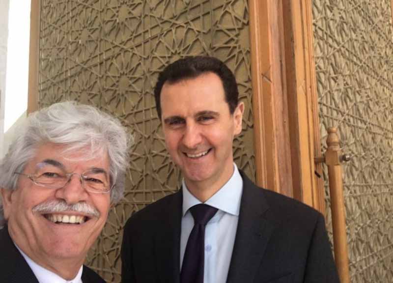 Il selfie di Razzi con Assad: Gentiloni si scusi per avere in Parlamento Razzi Il selfie di Razzi con Assad: Gentiloni si scusi per avere in Parlamento Razzi