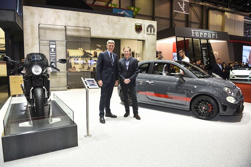 Abarth e il Team Movistar Yamaha Moto GP, prosegue la collaborazione Abarth e il Team Movistar Yamaha Moto GP, prosegue la collaborazione
