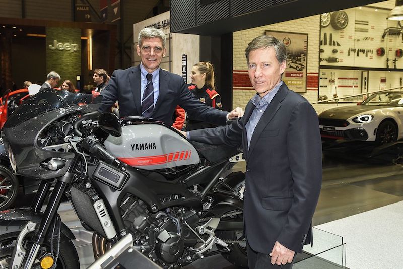 Abarth e il Team Movistar Yamaha Moto GP, prosegue la collaborazione Abarth e il Team Movistar Yamaha Moto GP, prosegue la collaborazione