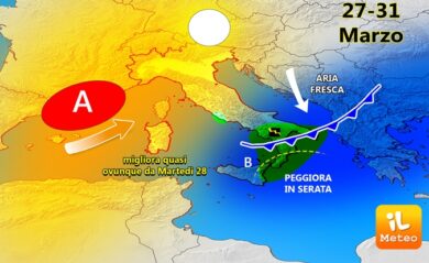 Previsioni meteo, in arrivo caldo estivo. Poi maltempo di aprile