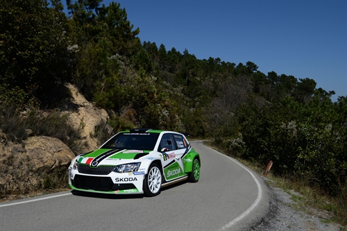 Rally Sanremo Andreucci e Scandola duellano nelle prime due prove