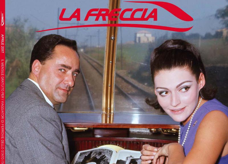 Trenitalia, su La Freccia cover sul museo nazionale ferroviario di Pietrarsa Trenitalia, su La Freccia cover sul museo nazionale ferroviario di Pietrarsa