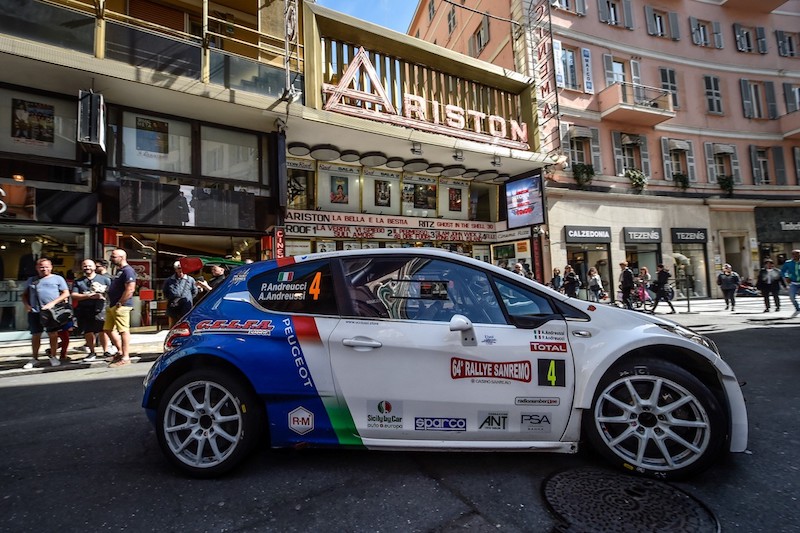 Paolo Andreucci si aggiudica la Tappa 1 del Rally di Sanremo Paolo Andreucci si aggiudica la Tappa 1 del Rally di Sanremo