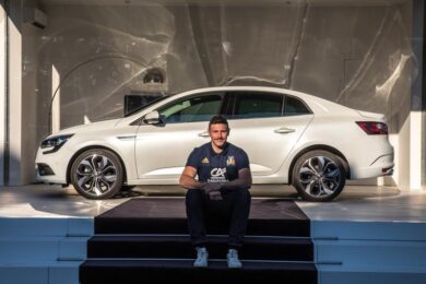 Design Week, Mégane Grand Coupé diventa una suite. E la stella del rugby…