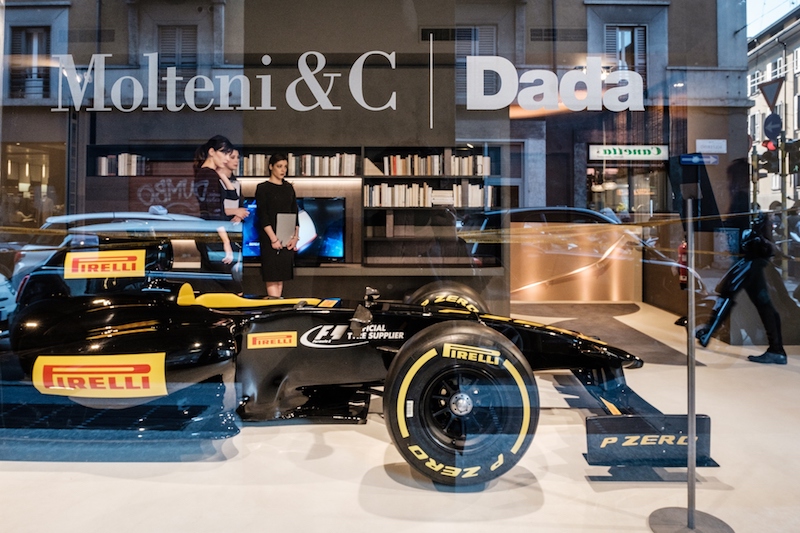 Pirelli e Dada: cucina e tecnologia a 300 all’ora Pirelli e Dada: cucina e tecnologia a 300 all’ora