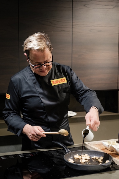 Pirelli e Dada: cucina e tecnologia a 300 all’ora Pirelli e Dada: cucina e tecnologia a 300 all’ora