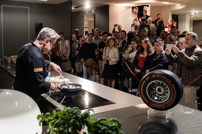 Pirelli e Dada: cucina e tecnologia a 300 all’ora Pirelli e Dada: cucina e tecnologia a 300 all’ora