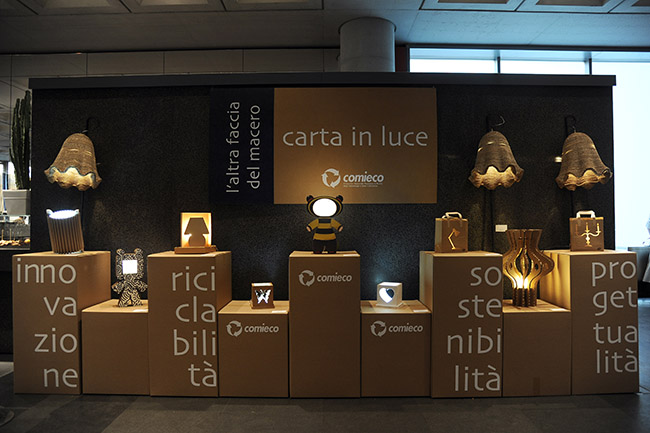 Milano Design Week, ecco le lampade di design in carta e cartone riciclati