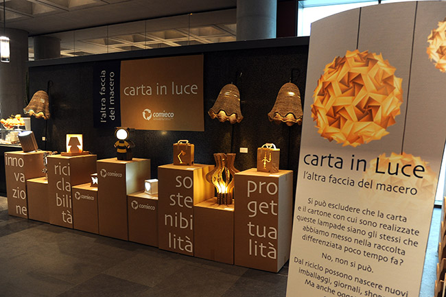 Milano Design Week, ecco le lampade di design in carta e cartone riciclati