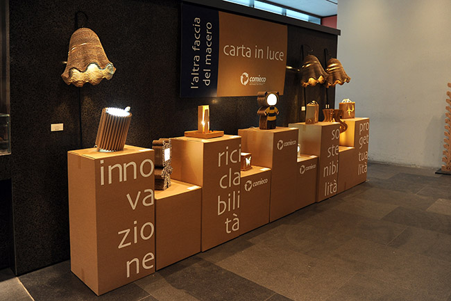 Milano Design Week, ecco le lampade di design in carta e cartone riciclati