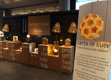 Milano Design Week, ecco le lampade di design in carta e cartone riciclati