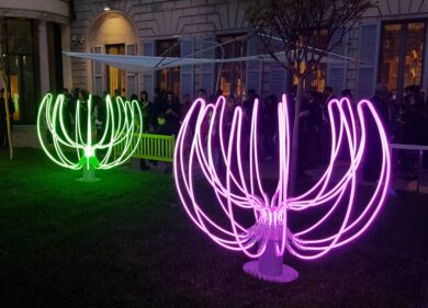 Gallerie d’Italia Intesa Sanpaolo: Poesie di Neon nelle notti del Fuorisalone