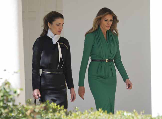 Melania Trump-Rania di Giordania: l’incontro fashion alla Casa Bianca Melania Trump-Rania di Giordania: l’incontro fashion alla Casa Bianca