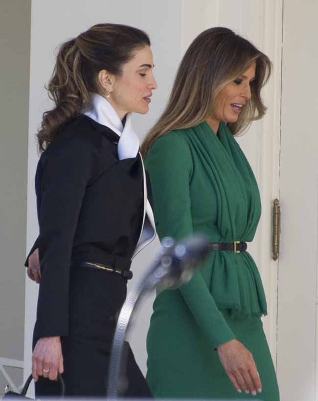 Melania Trump-Rania di Giordania: l’incontro fashion alla Casa Bianca Melania Trump-Rania di Giordania: l’incontro fashion alla Casa Bianca