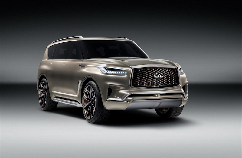 Infiniti QX80 Monograph, al prossimo salone dell’auto di New York Infiniti QX80 Monograph, al prossimo salone dell’auto di New York