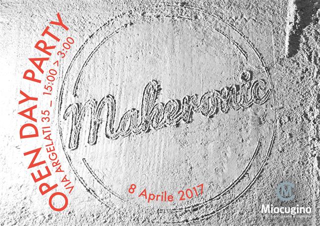 Miocugino lancia per il Fuorisalone la sesta edizione di Makeronic Miocugino lancia per il Fuorisalone la sesta edizione di Makeronic