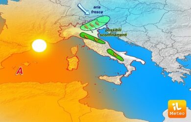 Previsioni meteo, temporali in settimana. E il tempo peggiora a Pasqua