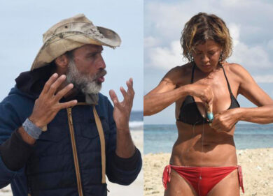 Isola dei Famosi 2017, Eva Grimaldi: “Raz Degan ignorante”. Brutto gesto a Raz