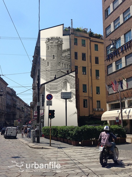 Muri ciechi: arte, colore e fantasia per migliorare Milano. FOTO