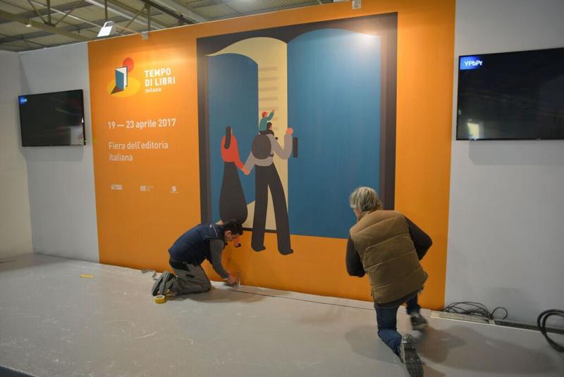 Milano pronta per ‘Tempo di libri’. L’anteprima degli allestimenti. GALLERY Milano pronta per ‘Tempo di libri’. L’anteprima degli allestimenti. GALLERY