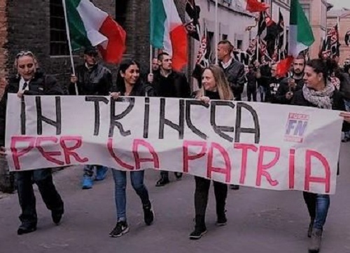 “Partigiani assassini e stupratori”: scontri Forza Nuova-Anpi a Milano “Partigiani assassini e stupratori”: scontri Forza Nuova-Anpi a Milano