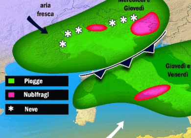 Meteo, nubifragi, grandinate e neve a bassa quota. Primavera addio