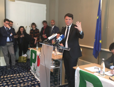 Pd, Renzi chiude la campagna da Bruxelles: 5 proposte per salvare l’Ue