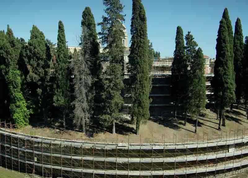 Mausoleo di Augusto, restyling storico. Maxi donazione Tim da 6 mln di euro Mausoleo di Augusto, restyling storico. Maxi donazione Tim da 6 mln di euro