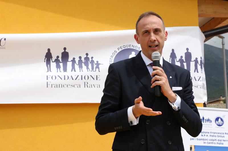 Fondazione Rava inaugura la nuova scuola materna di Norcia Fondazione Rava inaugura la nuova scuola materna di Norcia