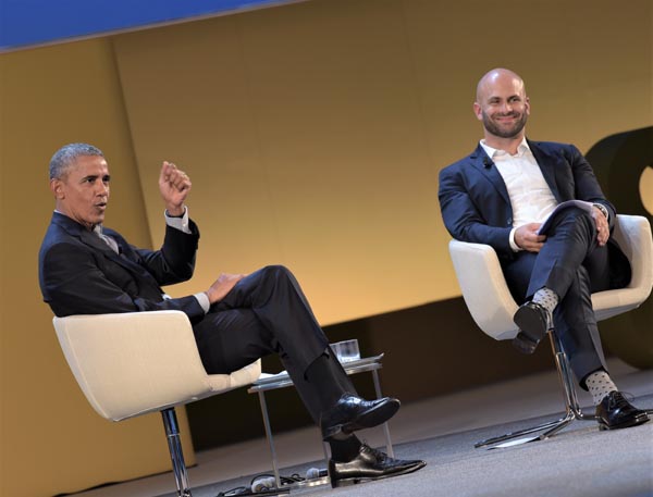 Obama a Milano: “Agire sui cambiamenti climatici”. E sui politici… Obama a Milano: “Agire sui cambiamenti climatici”. E sui politici…