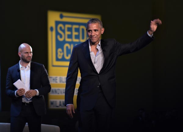 Obama a Milano: “Agire sui cambiamenti climatici”. E sui politici… Obama a Milano: “Agire sui cambiamenti climatici”. E sui politici…