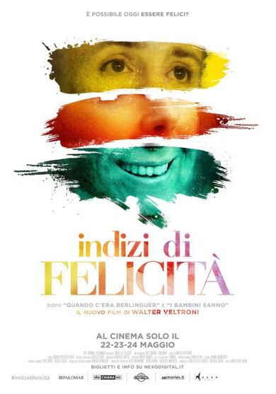 Walter Veltroni, arriva al cinema “Indizi di felicità”