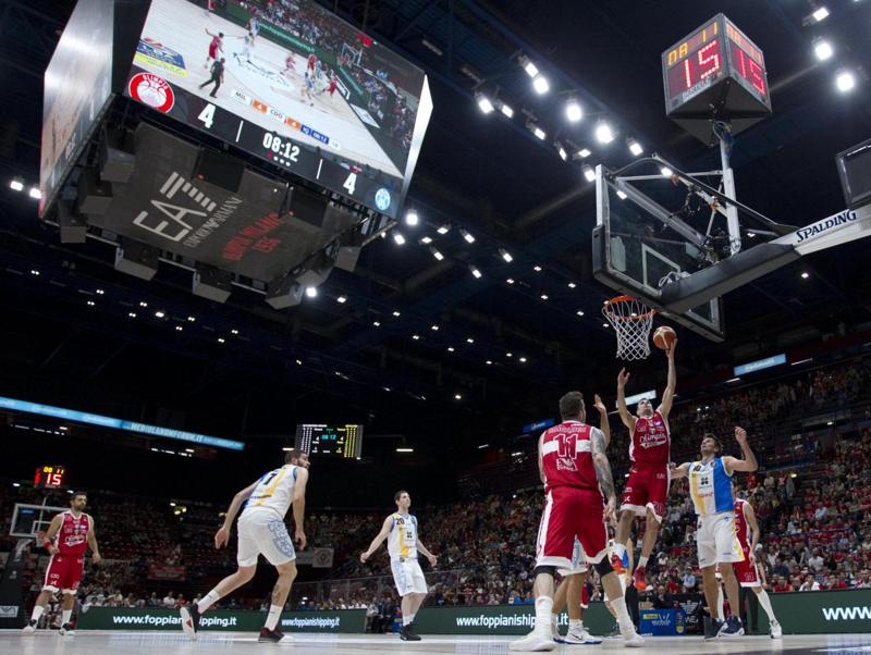 L’Olimpia Milano pareggia i conti: 1-1 con Capo d’Orlando