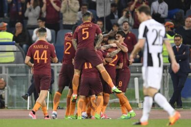 Roma-Juventus 3-1. El Shaarawy e Nainggolan cancellano la festa scudetto