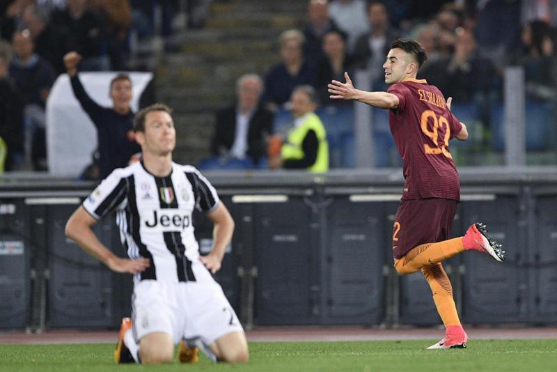 Roma-Juventus 3-1. El Shaarawy e Nainggolan cancellano la festa scudetto Roma-Juventus 3-1. El Shaarawy e Nainggolan cancellano la festa scudetto