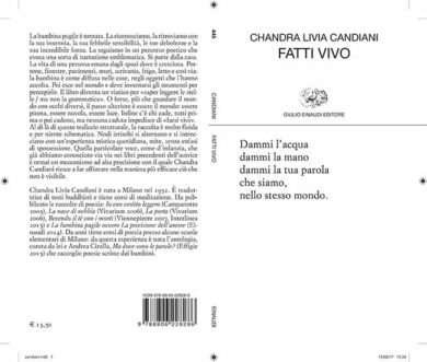 Libri, la bambina pugile è tornata: esce Fatti vivo di Chandra Livia Candiani