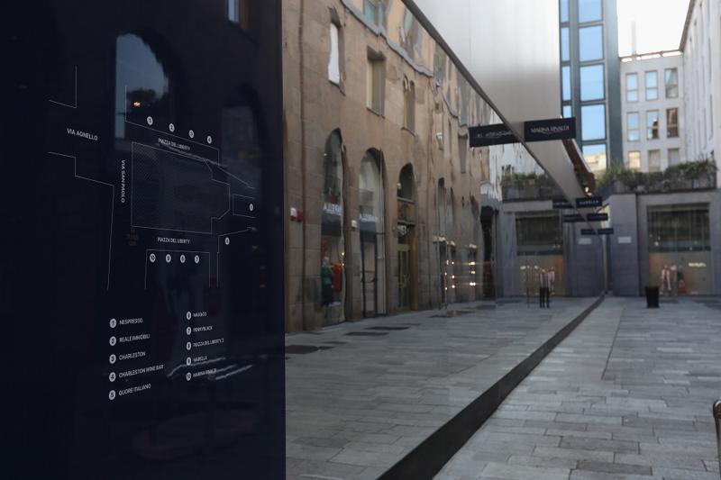 Milano, nuovi rendering dell’Apple store in piazza Liberty. FOTO Milano, nuovi rendering dell’Apple store in piazza Liberty. FOTO