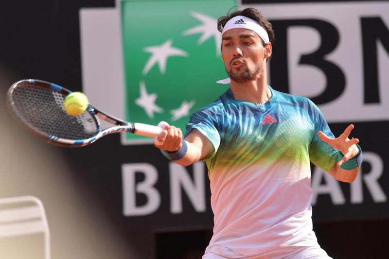 Fognini batte Murray : impresa agli Internazionali di Roma di tennis