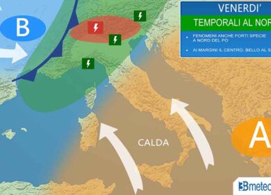 Meteo, le previsioni: caldo fino a giovedì, poi tornano i temporali