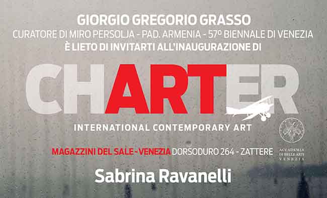 Sabrina Ravanelli alla Biennale di Venezia Sabrina Ravanelli alla Biennale di Venezia
