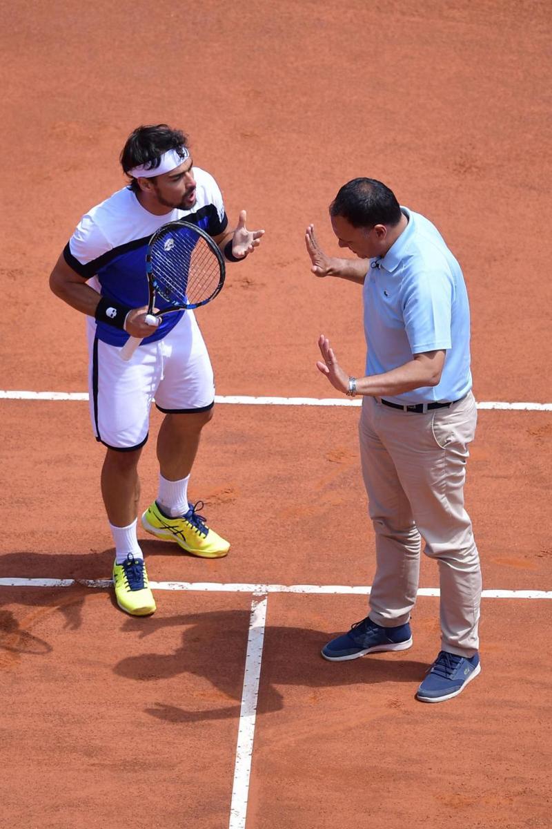 Fognini: ko con Zverez. Caos con l’arbitro, polemica con gli organizzatori Fognini: ko con Zverez. Caos con l’arbitro, polemica con gli organizzatori