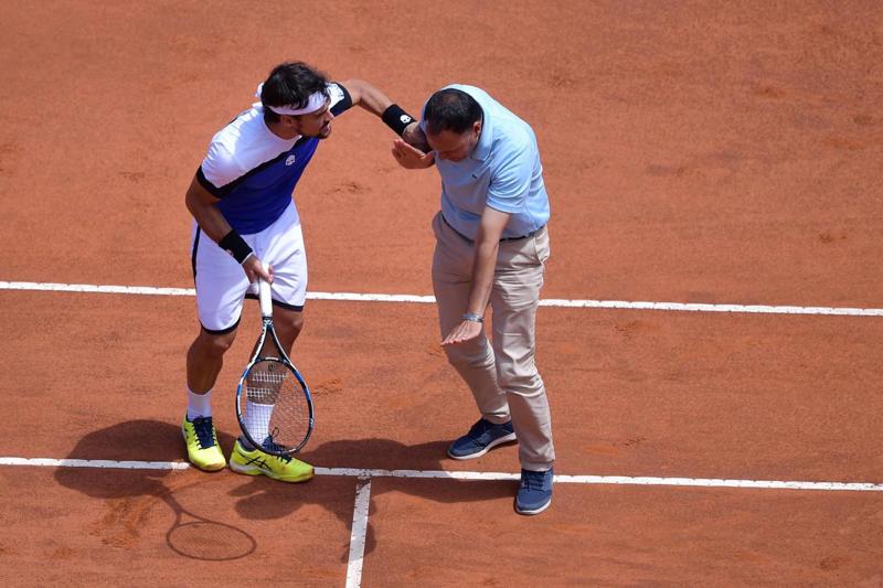 Fognini: ko con Zverez. Caos con l’arbitro, polemica con gli organizzatori Fognini: ko con Zverez. Caos con l’arbitro, polemica con gli organizzatori